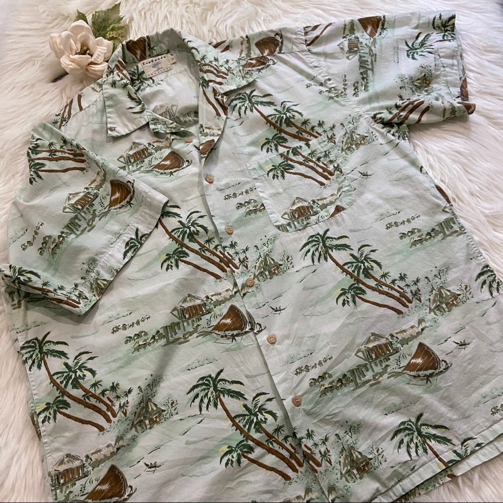 Tropical Hawaiian palm tree shirt Unisex nongender